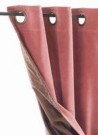 Rideau Doublé velours soie satin m²