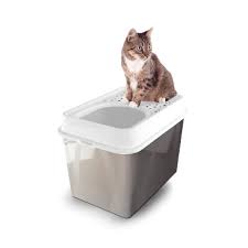 Maison de toilette chat pelle+bac+grille