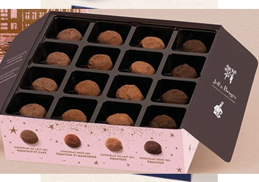 Boite truffes 375g