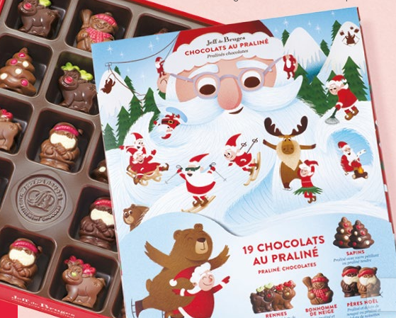 Boite sujets Noël 245g