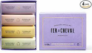 Coffret de savons doux parfumés 4 X 125 g à 16€ au lieu de 19.95€