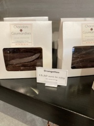 • Rondelles confites chocolat noir 100g