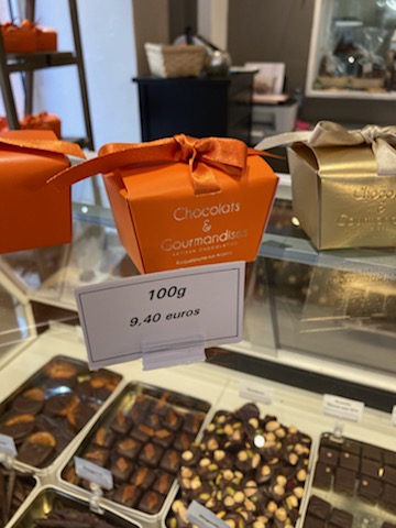 Petit ballotin avec bonbons chocolats 100g