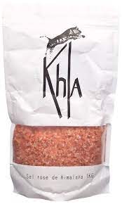 Sel rose aux deux sésames: sel rose d'himalaya, sésame blond, sésame noir 60g