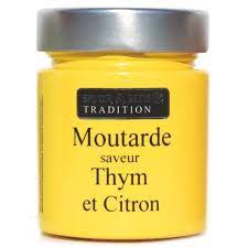 Moutarde Thym 190g