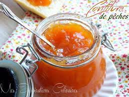 Confiture pêche de vigne