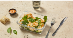 Tortellini ricotta épinard