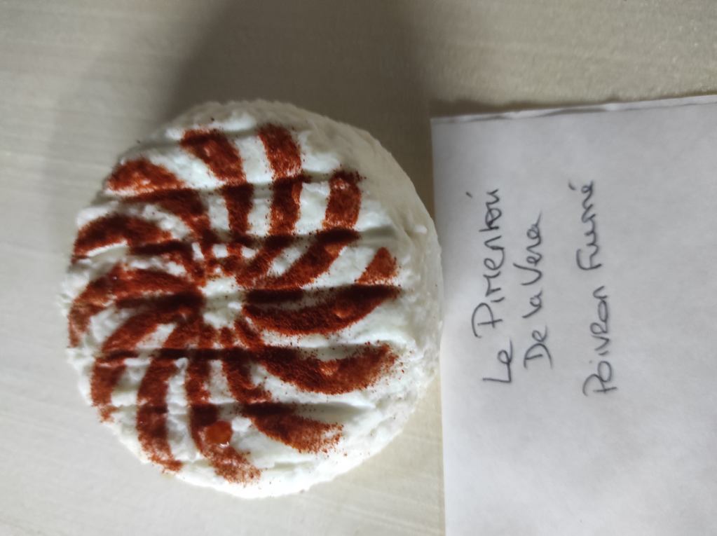 Fromage au lait cru poivron fumé (Pimenton de la Vera) de 60/80g Bio