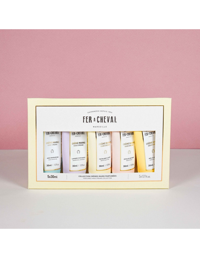 Coffret 5 mains parfumés