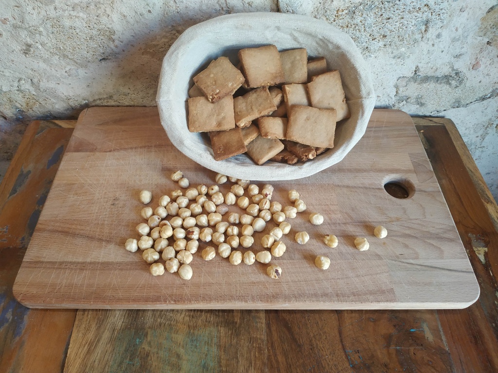 Les Chati-Noisettes Sablé chataigne/noisettes 200g