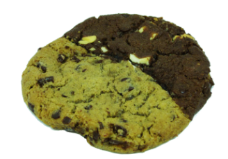 Cookie chocolat au lait/chocolat noir