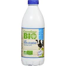 Lait 1/2 écrémé 1 L