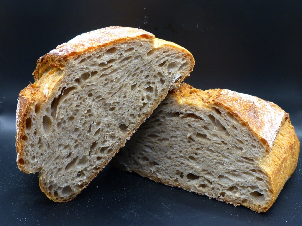 L'Alpha Pain de blé demi-complet nature 500g