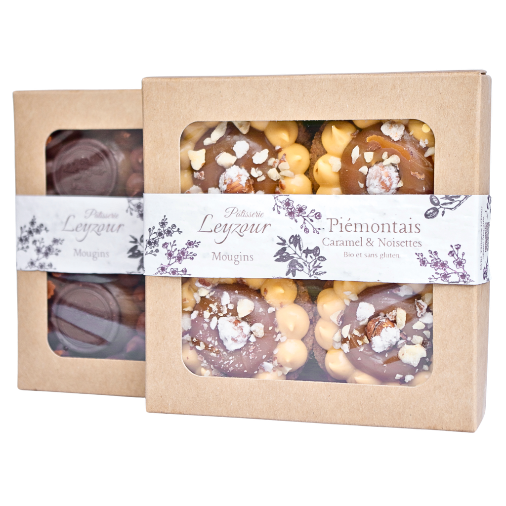 Piémontais au Caramel & Noisettes boite de 4