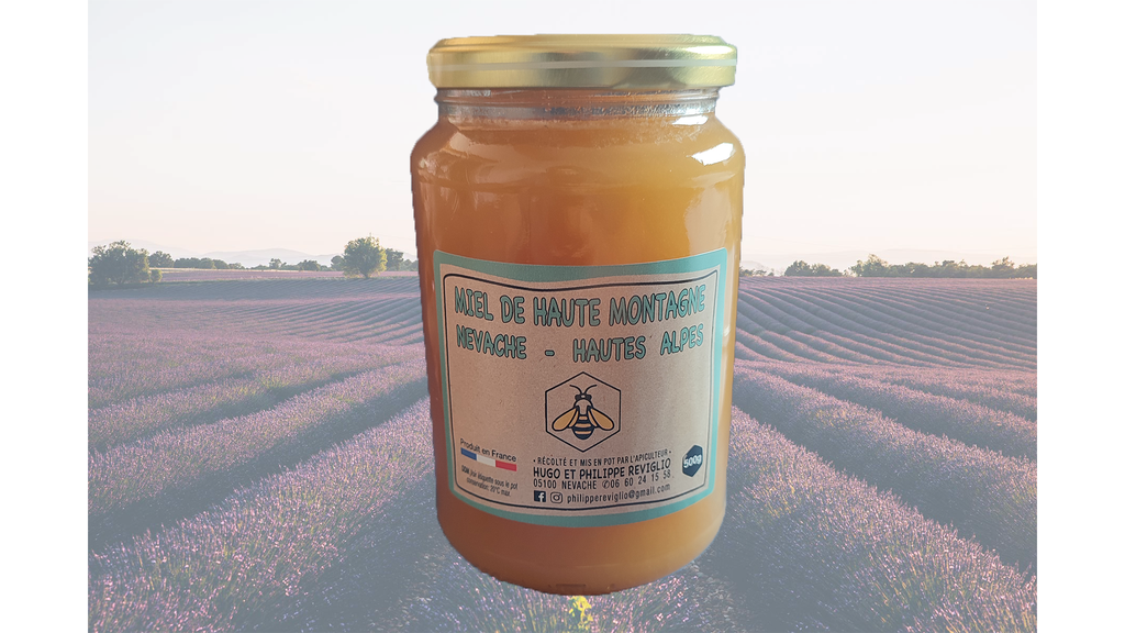 Miel de montagne hautes Alpes 250g