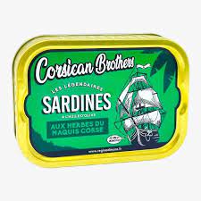 Sardines Herbes Maquis Corse Corsican Brothers