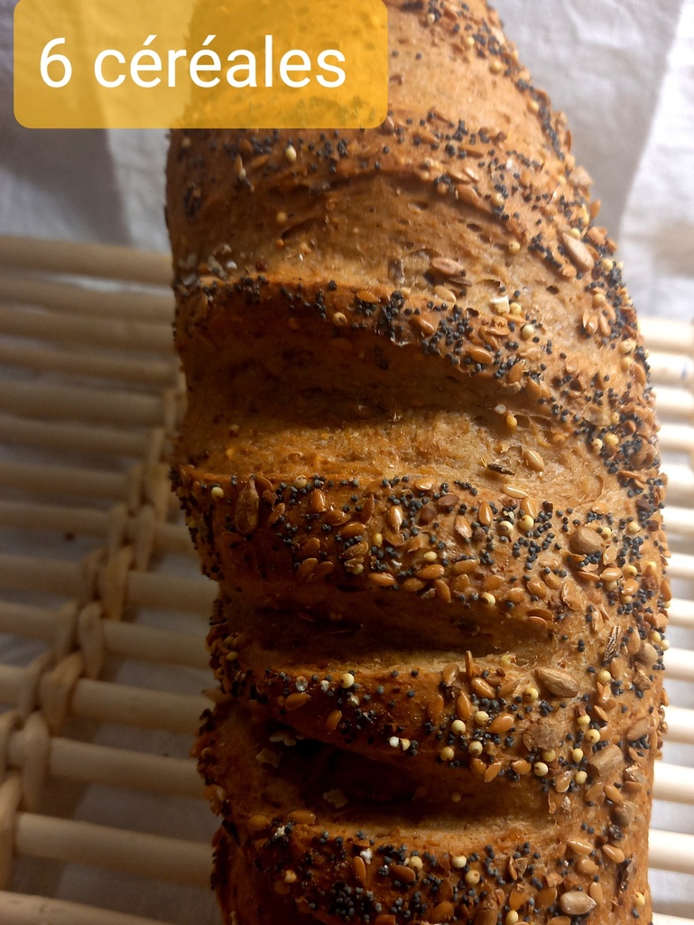 Pain à trancher céréales