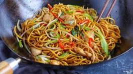 Wok poulet la portion