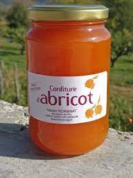 Confiture d'abricot le pot de 350g