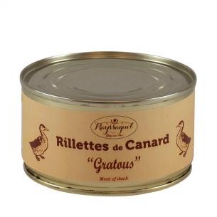 Rillettes pur canard - 200 gr