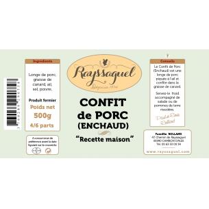 Enchaud de Porc - 500 gr