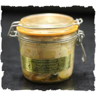 Foie gras de Canard entier - 350 gr en bocal - 6 pers