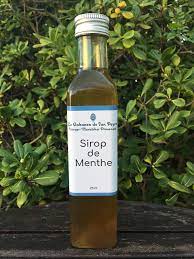 Sirop Cabanon menthe, citron, coing