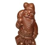 Père-Noël en chocolat au lait garni - 160g