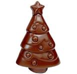 6 mini Père-Noël et sapins en chocolat au lait garni - 125g