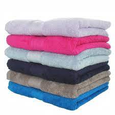 Serviette de bain éponge