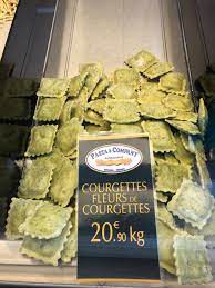 Raviolis courgettes/ fleurs de courgettes 250g