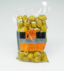 poche olives vertes denoyautées aux herbes 200g