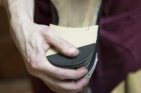 Talon cuir coins renforcés