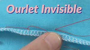 ourlet invisible sur devis