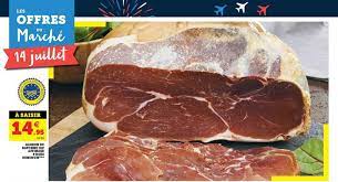1/2 Jambon IGP Bayonne 9 mois d'affinage désossé 2.5 kg