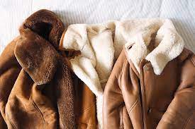 Manteau mouton retourné