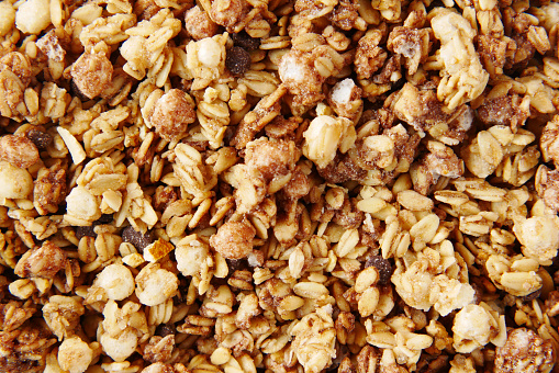 Granola sucré fruits rouges et cajou