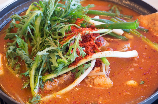 Soupe de poisson aux légumes
