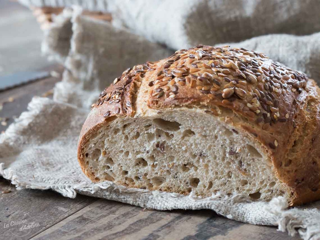 Pain de tradition aux graines