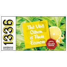 Thé vert citron fines écorces