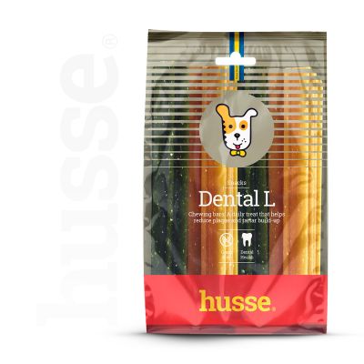 Bâtonnets à Mâcher Sans Céréales pour Chiens Adultes | Dental L - 4 pces