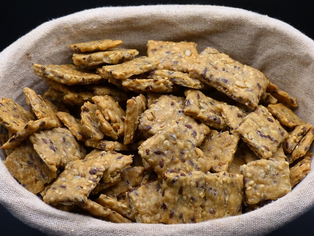 L'apéro graine biscuit salé huile d'olive graines 200g