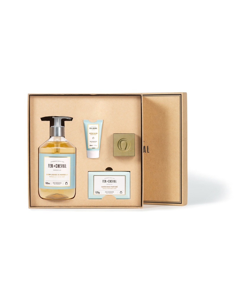 Coffret fraicheur aqua mandarine 100% olive