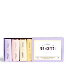 Coffret Fer à cheval 4 savons doux parfumé