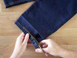 Ourlet Pantalon avec Talonnette